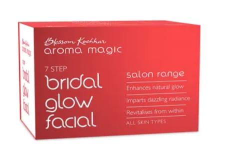 BEST FACIAL KITS FOR BRIDES- GET LUMINOUS GLOW- aroma magic bridal glow facial kit