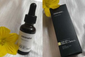 MINIMALIST AHA 25% + PHA 5% + BHA 2% PEELING SOLUTION REVIEW- GET GLOWING AND YOUNGER LOOKING SKIN
